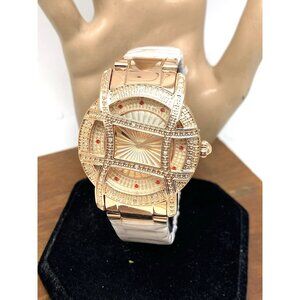 JBW Women's Watch JB-6214-10A Olympia Diamond Quartz Rose Gold Stainless Steel